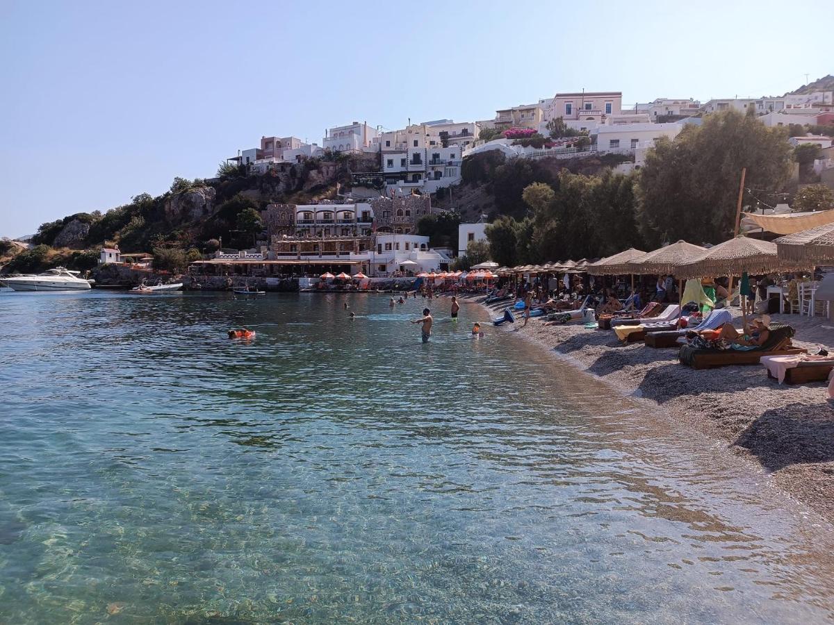 Appartement Ονειρόπετρα Λέρος~Oneiropetra Leros à Panteli Extérieur photo